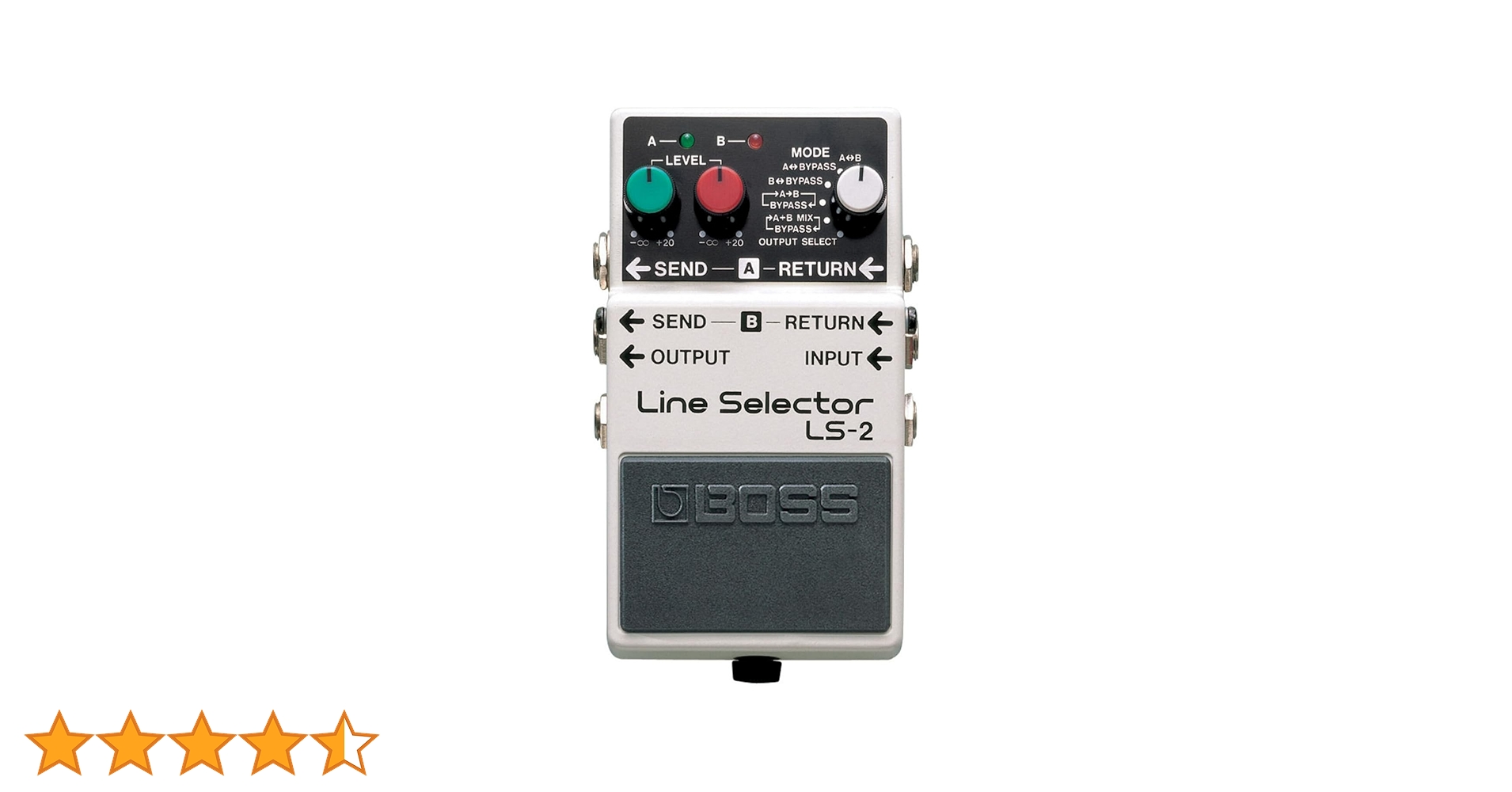 ギター BOSS LS-2 BOSS Ls-2 Line Selector Pedal : Amazon.co.uk: Musical Instruments & DJ